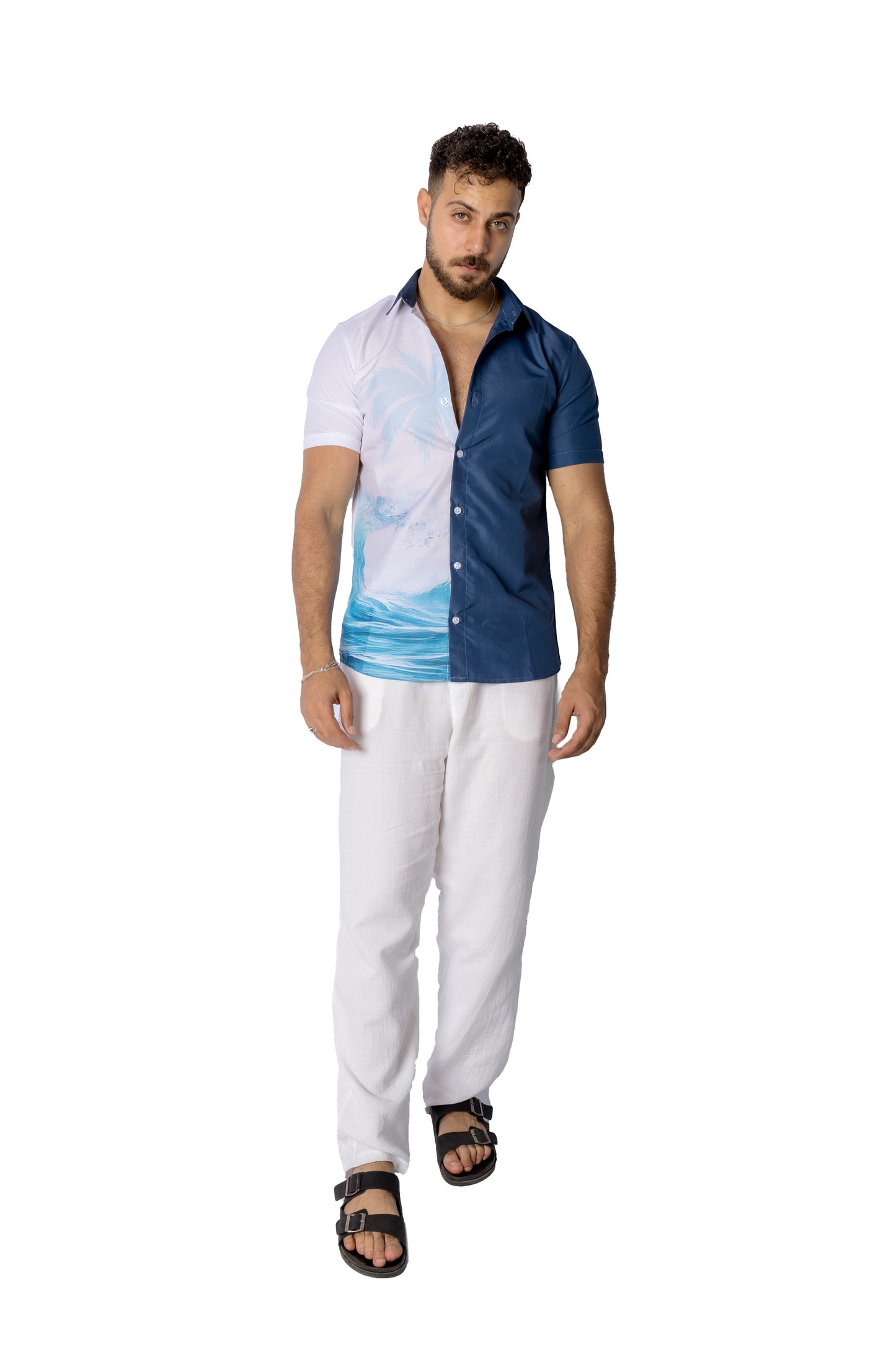 Blue Beach Shirt
