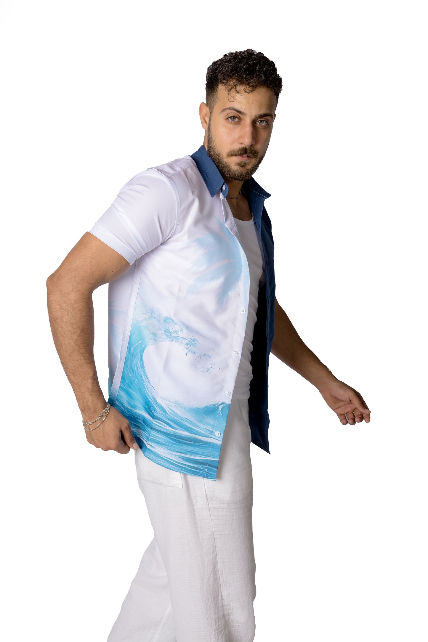 Blue Beach Shirt