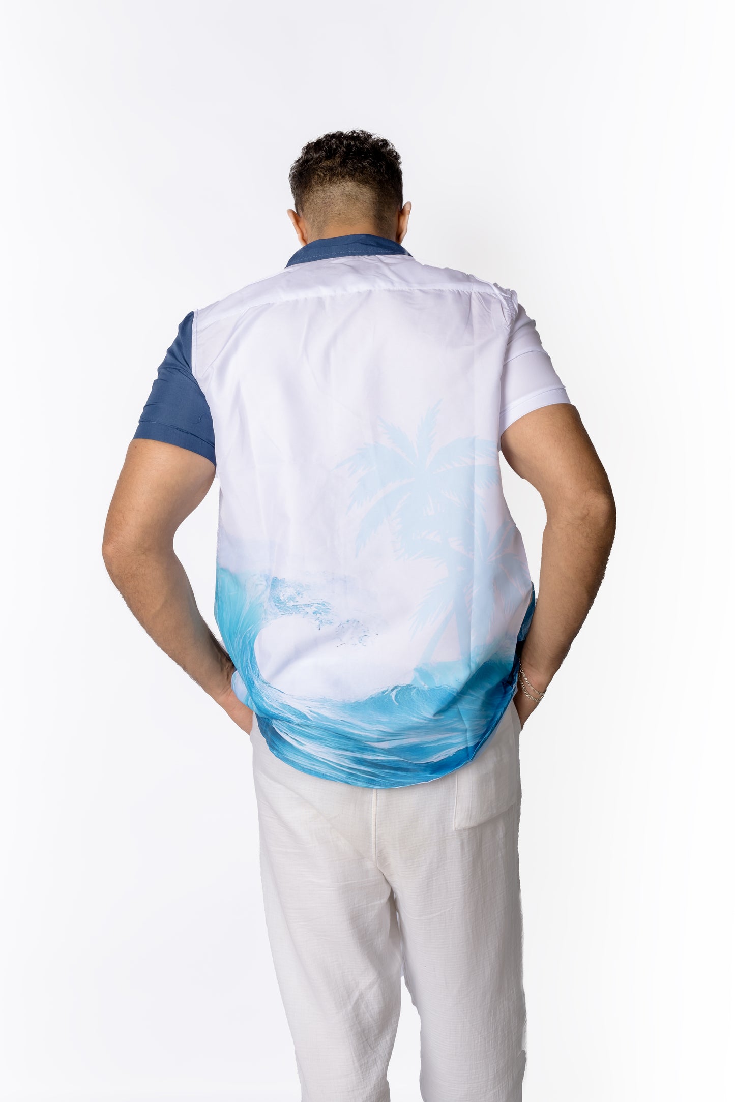Blue Beach Shirt